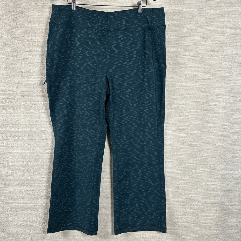 Duluth Trading Co Women's XXL Green Athletic Pants Stretch Performance Hiking